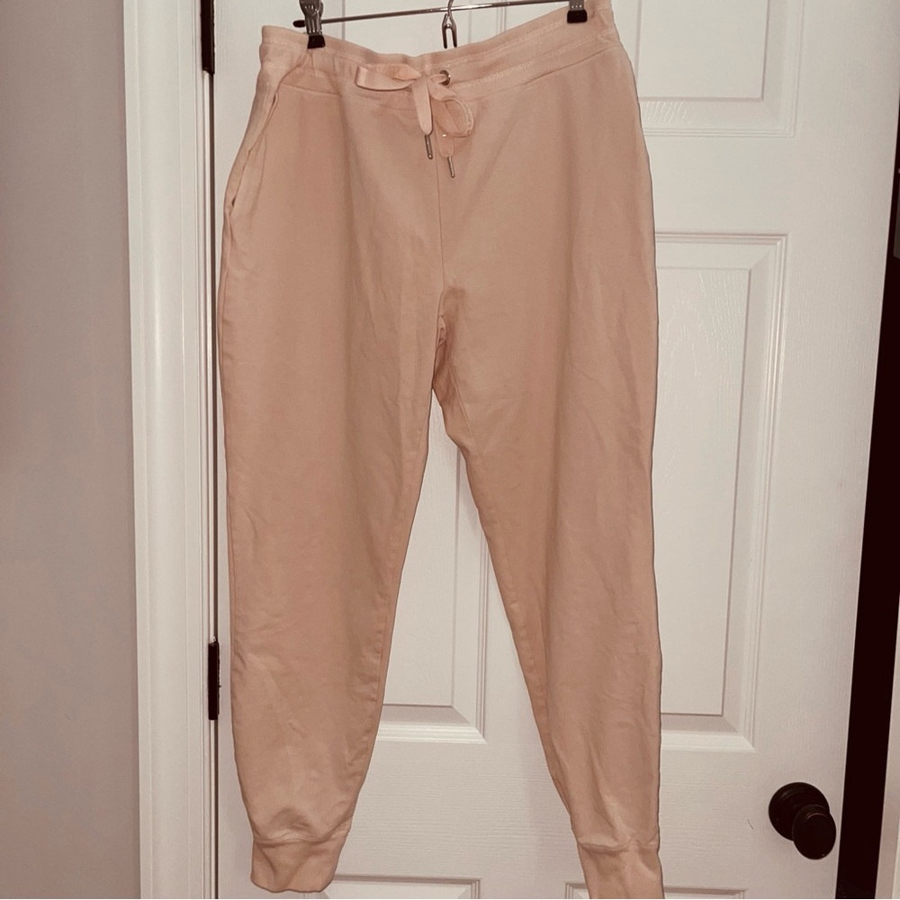 Calvin Klein Peach Pink Sweat Pants Size Large
